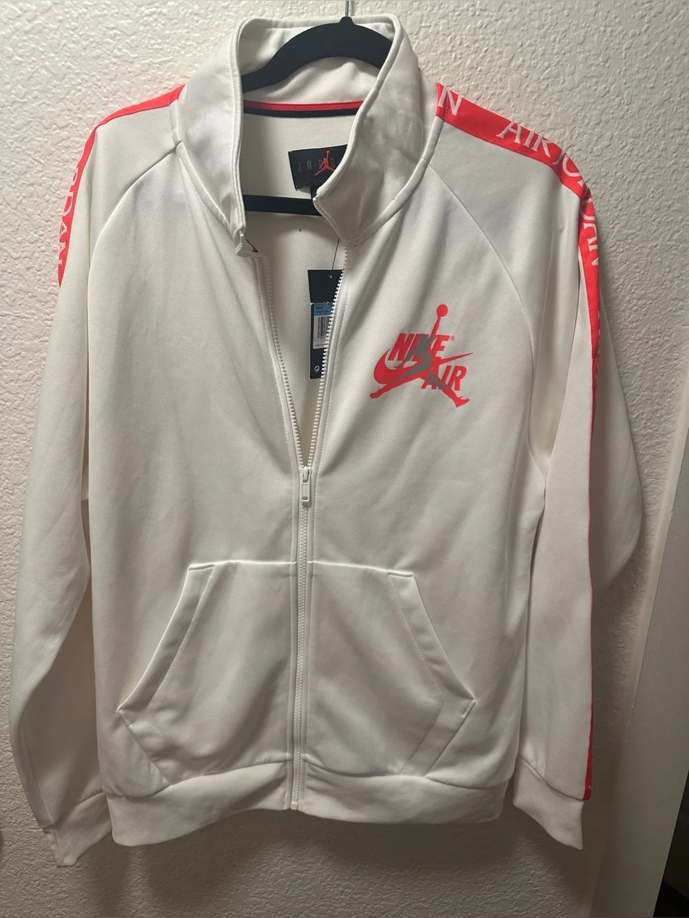 Nike Jordan Jumpman Classics Tricot Warmup Jacket Ck2180-100 Size Medium